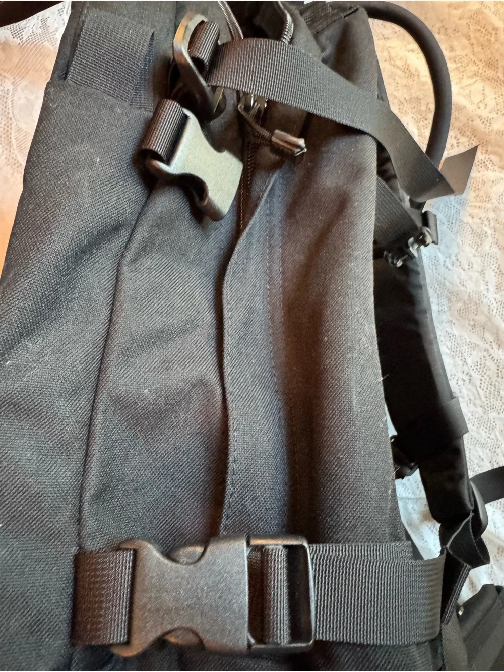 Black HydroStorm Force-5 Logo Patch Backpack - never used
